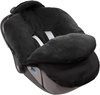 millybo Fußsack Baby Einschlagdecke für Winter geeignet für Kinderwagen Babyschale Babybett Autositz Buggy 