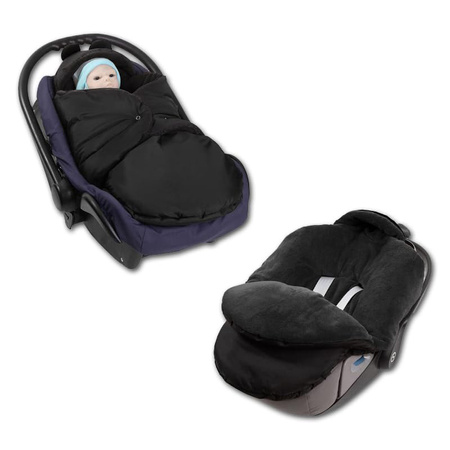 millybo Fußsack Baby Einschlagdecke für Winter geeignet für Kinderwagen Babyschale Babybett Autositz Buggy 